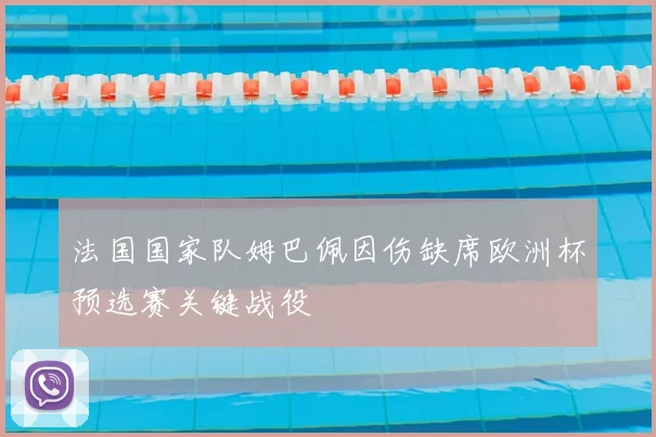 法国国家队姆巴佩因伤缺席欧洲杯预选赛关键战役